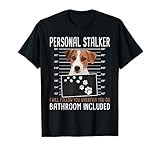 I Will Follow You Wherever You Go - Jack Russell Terrier T-Shirt