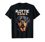 Rottie Dad Rottweiler Dog T-Shirt
