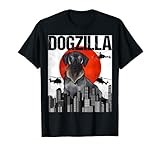 Funny Vintage Japanese Dogzilla Cesky Terrier T-Shirt