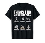 Schnauzer Things I Do In My Spare Time Miniature Schnauzer T-Shirt