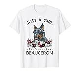 Beauceron Dog Shirt Just A Girl Who Loves Her Beauceron T-Shirt