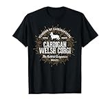 Retro Cardigan Welsh Corgi Vintage T-Shirt